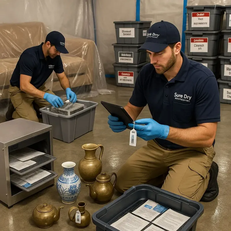 Content Protection and Restoration process in Marion, WI